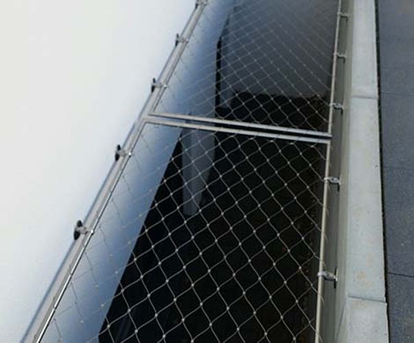 Filet de câble de ULen acier inoxydable, anti-chute, escalade d'oiseau,  clôture de chien de cerf, protection de balcon de jardin, trou de 6-20cm,  304 fils