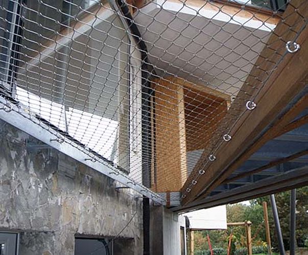 filet de protection de balcon en acier inoxydable Imperméable et
