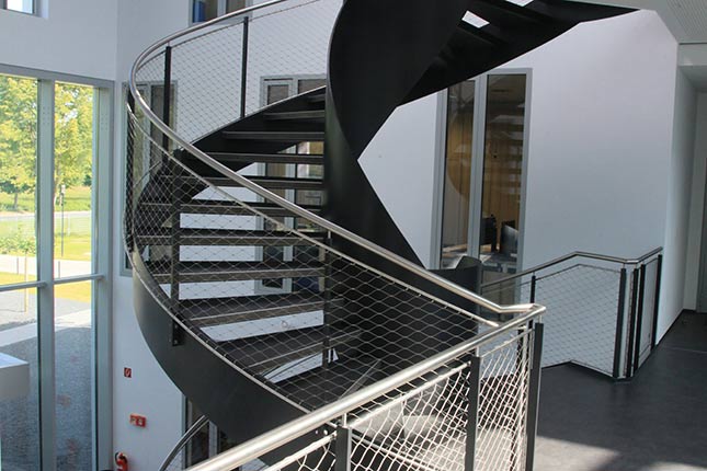 VXHCS Cloture Jardin, Treillis Métallique Multifonctionnel, Filet de Corde  en Acier Inoxydable 304, Diamètre de Fil de 2mm, Balcon Escalier Clôture